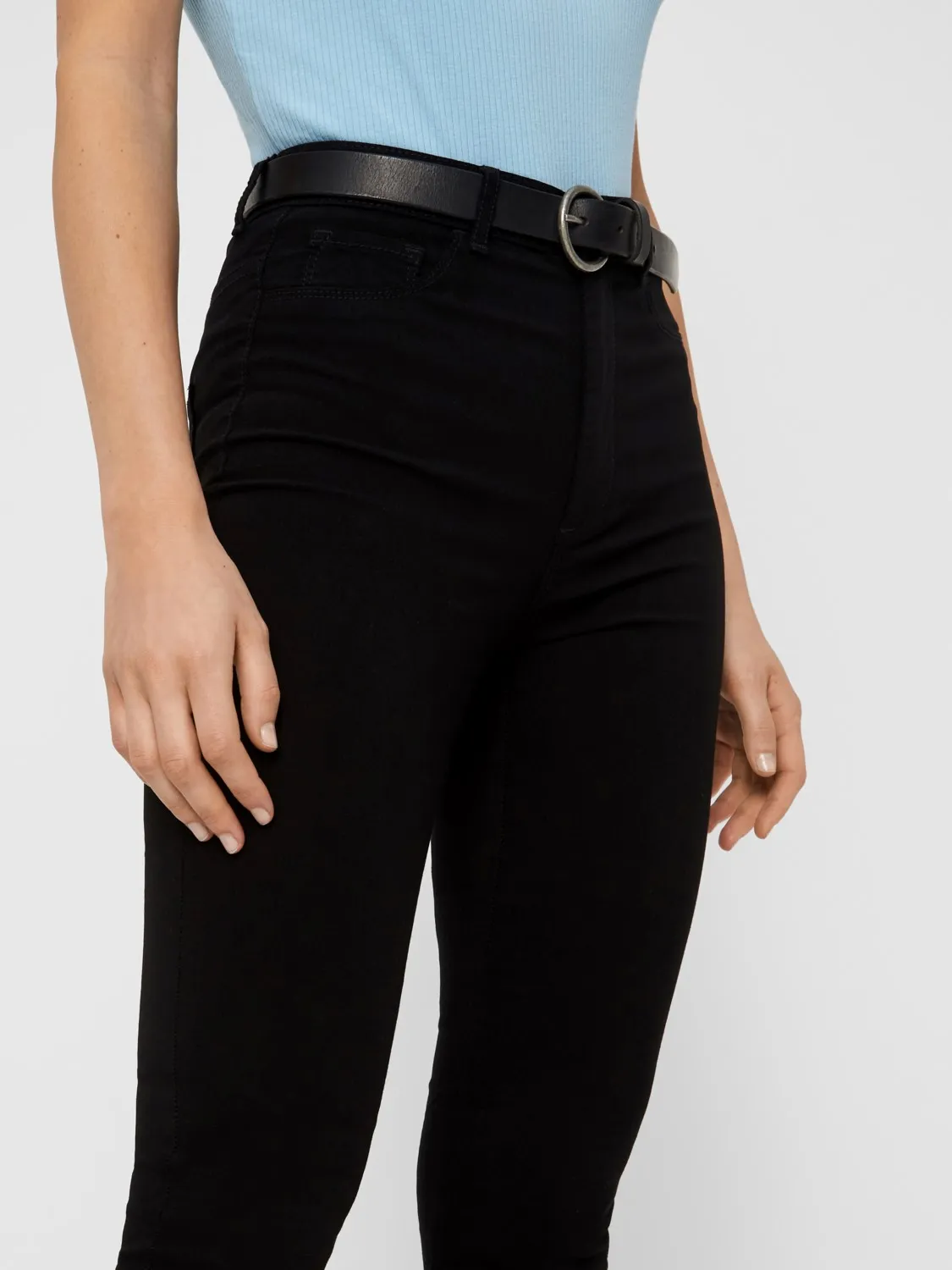 Pieces - HighSkin Jegging Svart - 4