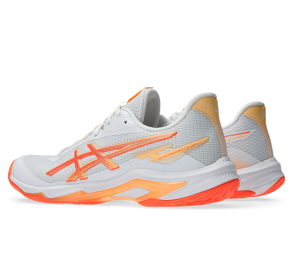 Asics Gel Netburner Ballistic FF 4 W white/vivid coral - 6