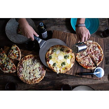 SATAKE Pizza set i rostfritt stål