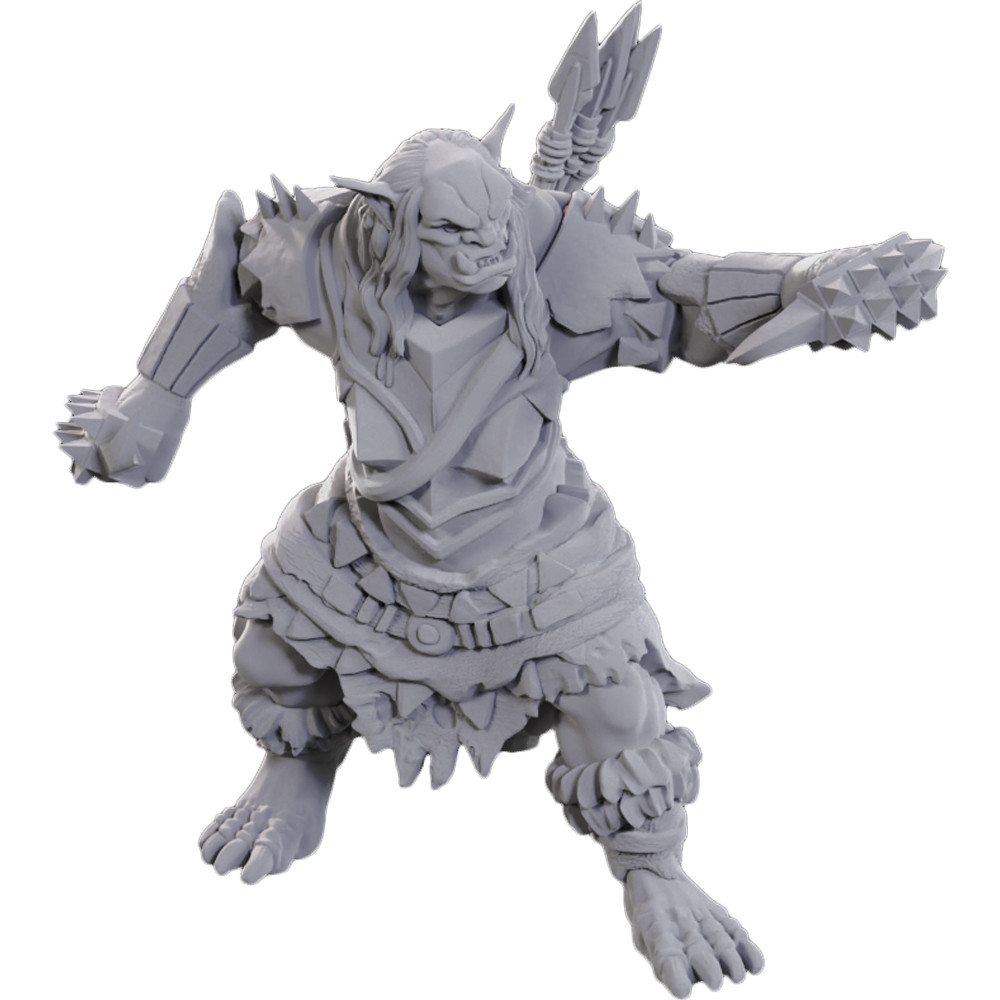Pathfinder Battles Deep Cuts Unpainted Minis: Orc Brute - 2