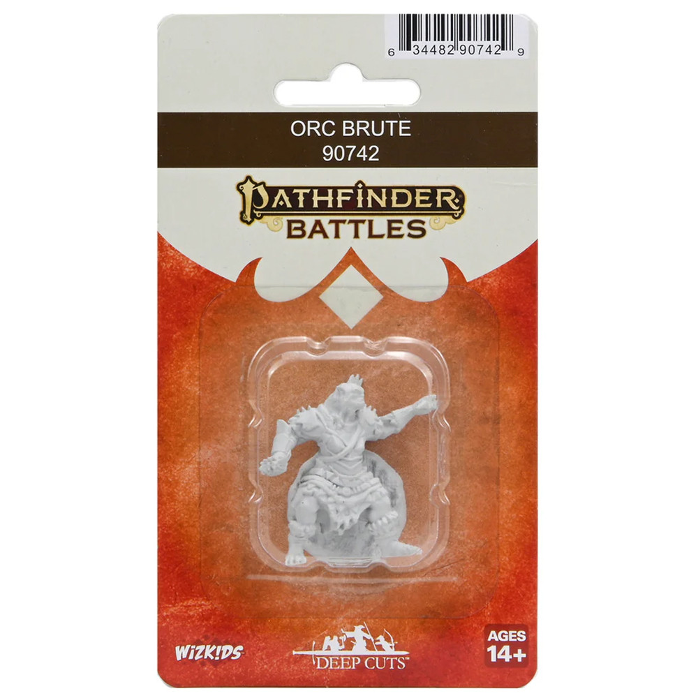 Pathfinder Battles Deep Cuts Unpainted Minis: Orc Brute