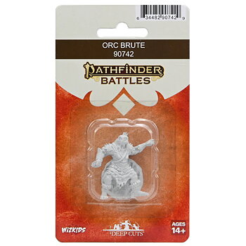 Pathfinder Battles Deep Cuts Unpainted Minis: Orc Brute