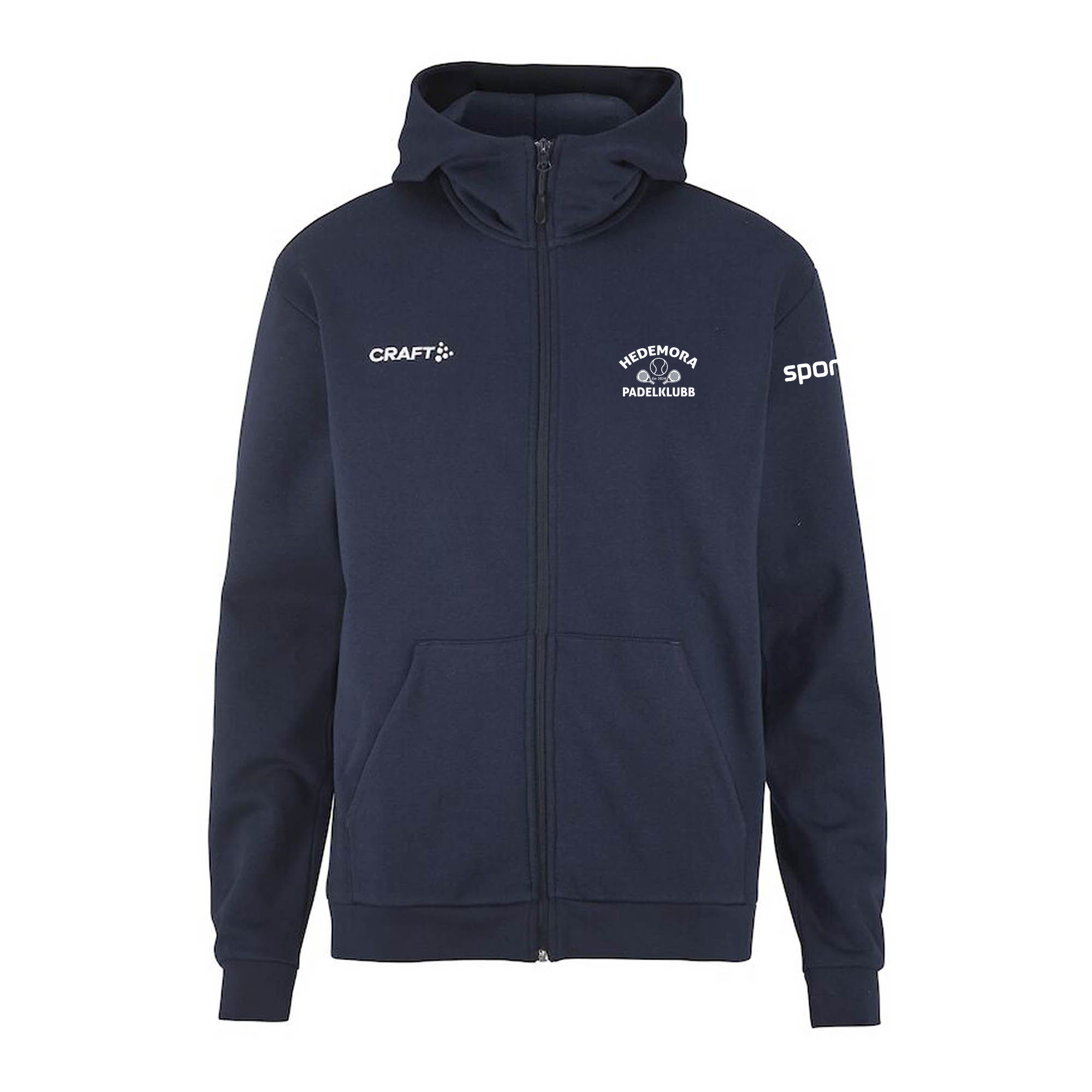 Craft Community 2.0 Logo Fz Hoodie Jr (Hedemora Padelklubb)