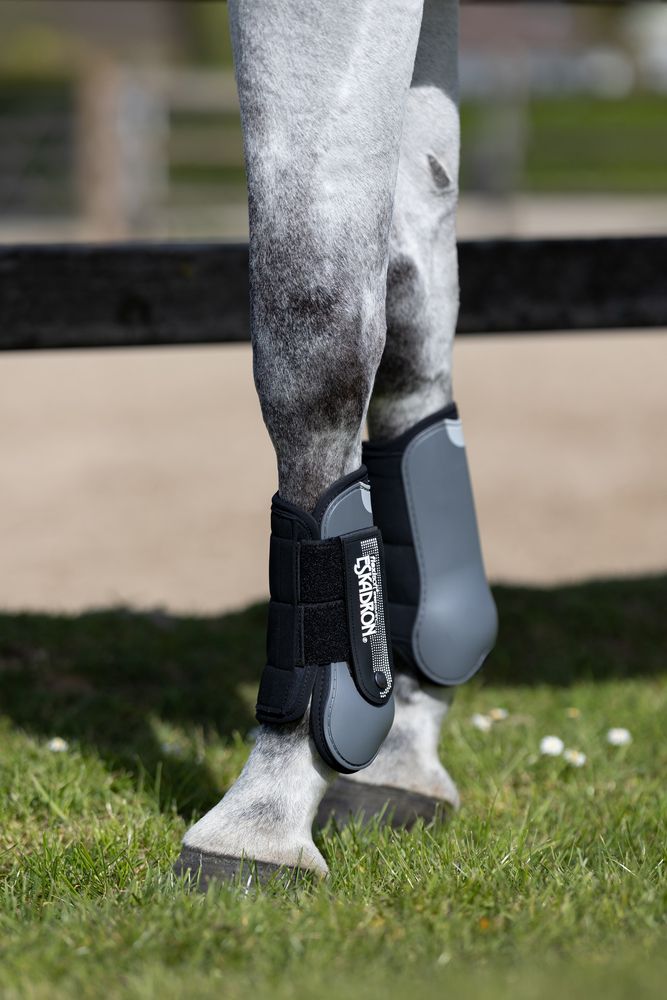 Eskadron Flexisoft Cross Country Tendon Boots - Anthra - flexible