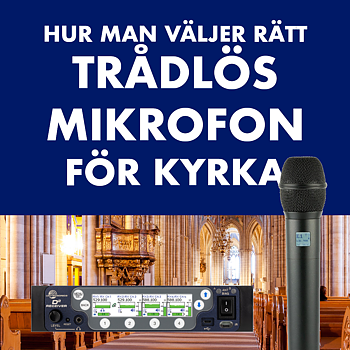 How to choose the right wireless microphone for church