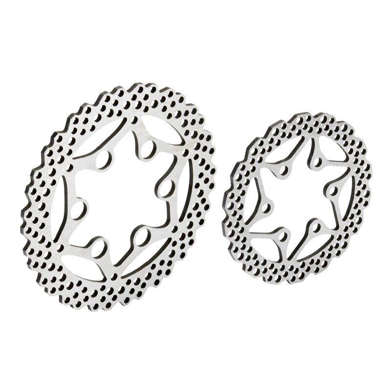 Proline 1/4 YZ Style Steel F/R Brake Rotor Set: Promoto-MX/SM