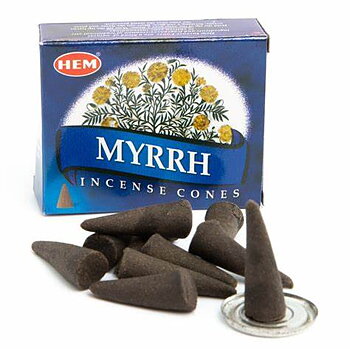Myrrh Rökelsekoner - Hem