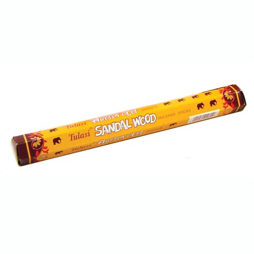 Tulasi Sandalwood Rökelsestickor  - Hexagram paket