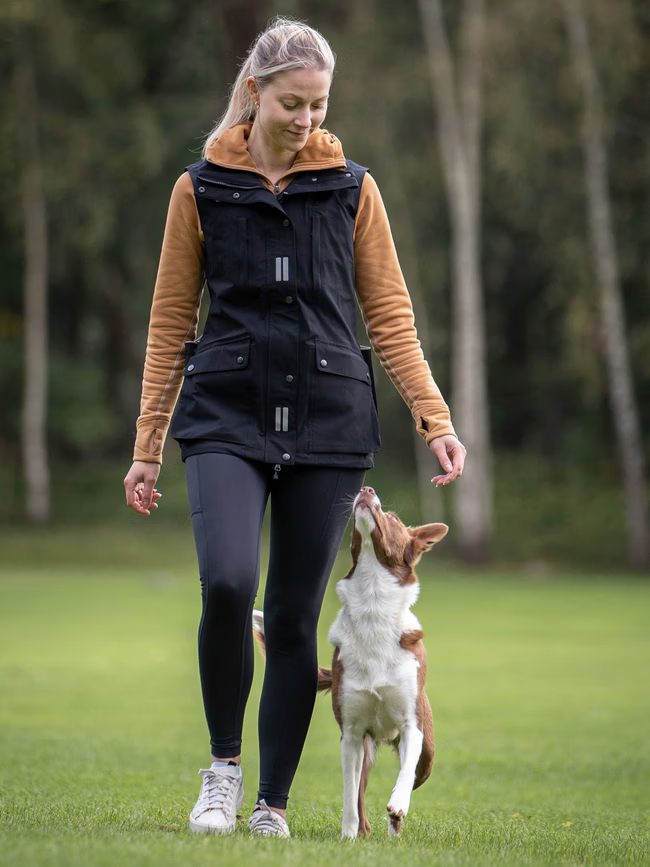 Uhip Regular Pro Dog Trainer Vest Jet Black - 4