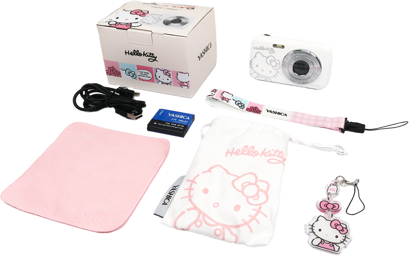 Yashica x Hello Kitty Digital Camera DZ-100 - Nybro Foto & Atelje