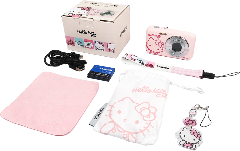 Yashica x Hello Kitty Digital Camera DZ-100 - Nybro Foto & Atelje