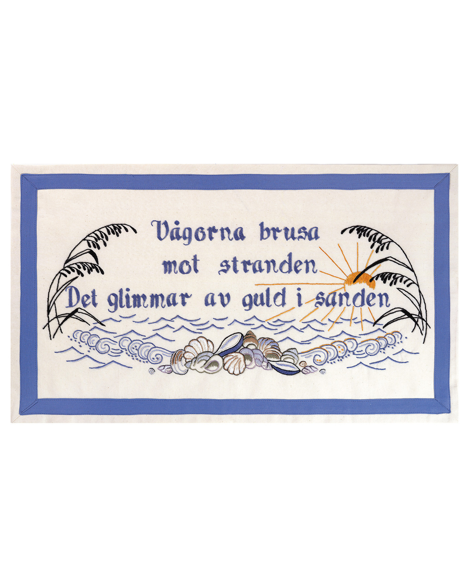 Vepa "Vågorna brusa mot Stranden"
