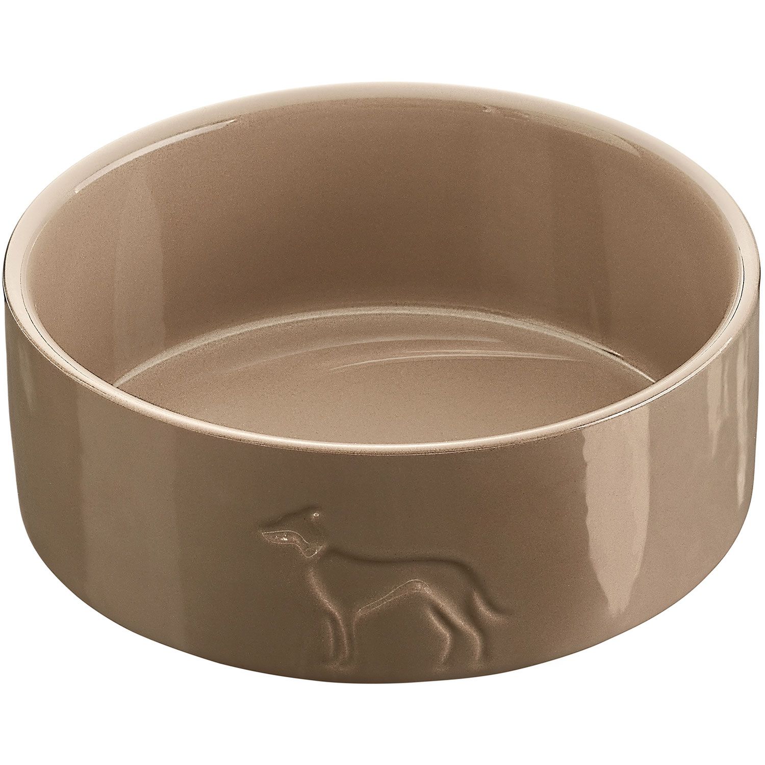HUNTER Osby Matskål Keramik Glaserad Beige