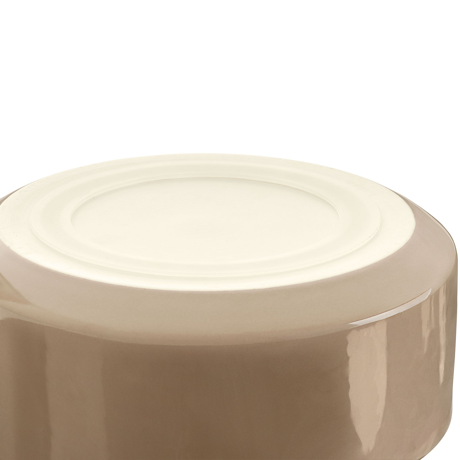 HUNTER Osby Matskål Keramik Glaserad Beige - 3