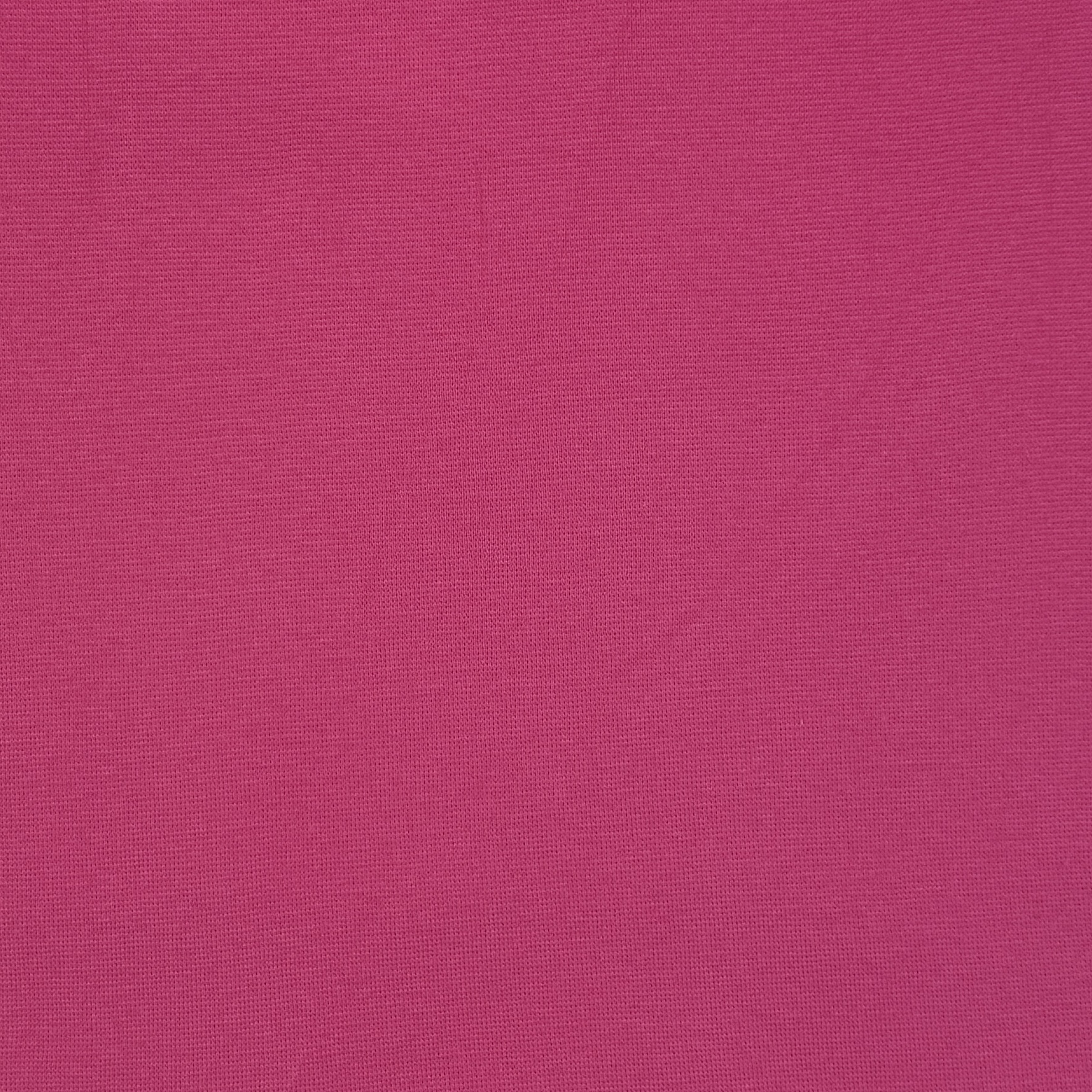 Rib Org Cotton Cerise - 2
