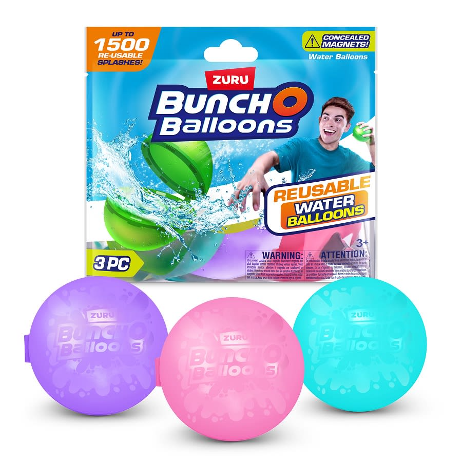 Bunch o' Balloons, återanvändbara vattenballonger