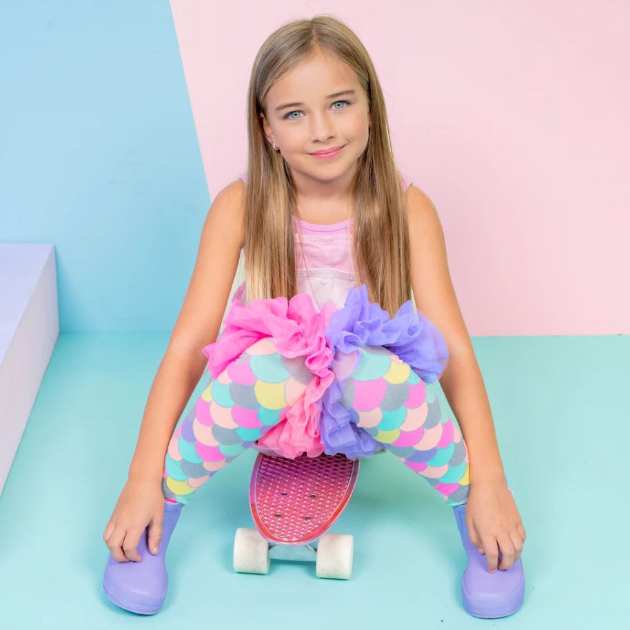 MADMIA Mermaid Frills Strumpor - 2