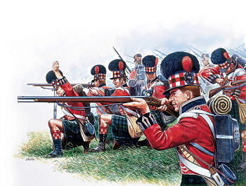 1/72 Napoleonic Wars - Highlander Infantry
