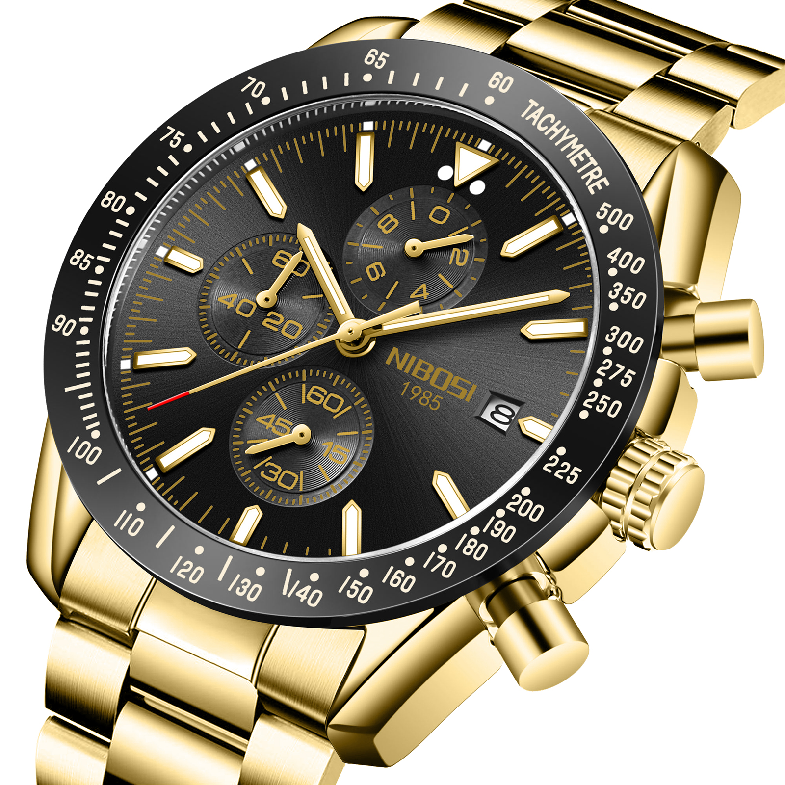 Nibosi Trackmaster Gold Black Steel - 2
