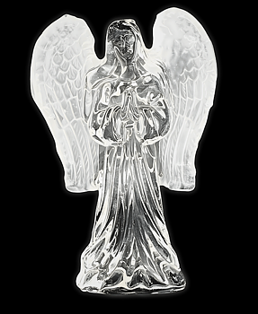 Kristallglas ängel , 14cm