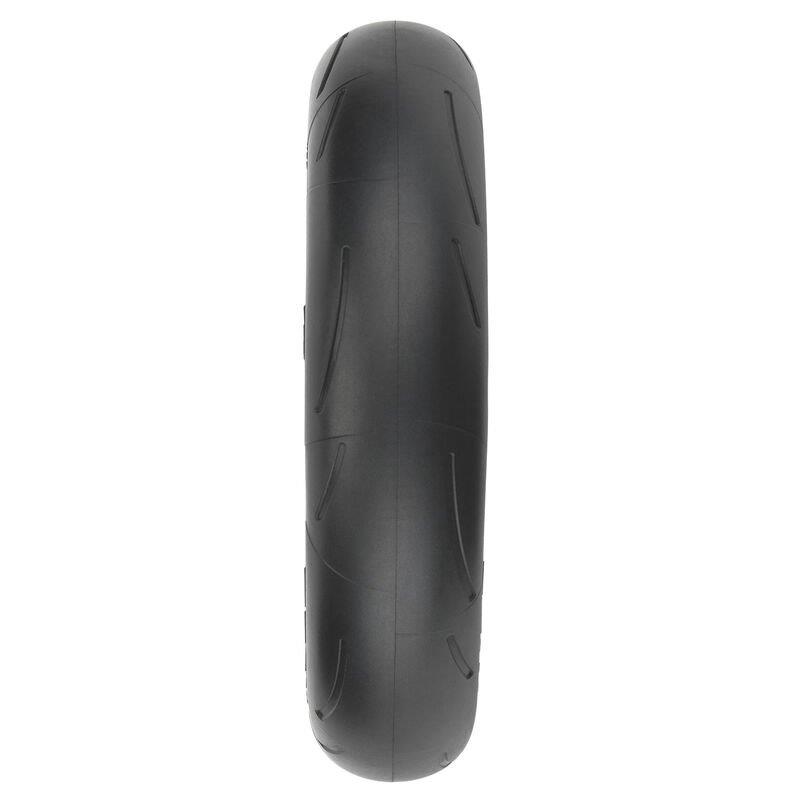 Proline 1/4 Supermoto S3 Motorcycle Front Tire MTD Black (1): PM-MX/SM - 2