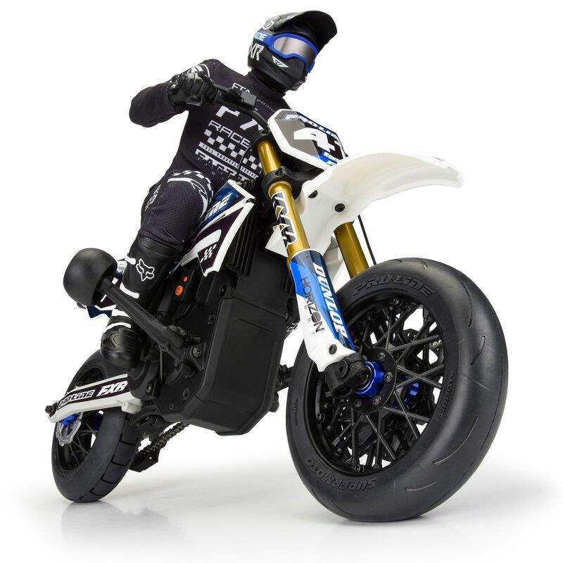 Proline 1/4 Supermoto S3 Motorcycle Front Tire MTD Black (1): PM-MX/SM - 4