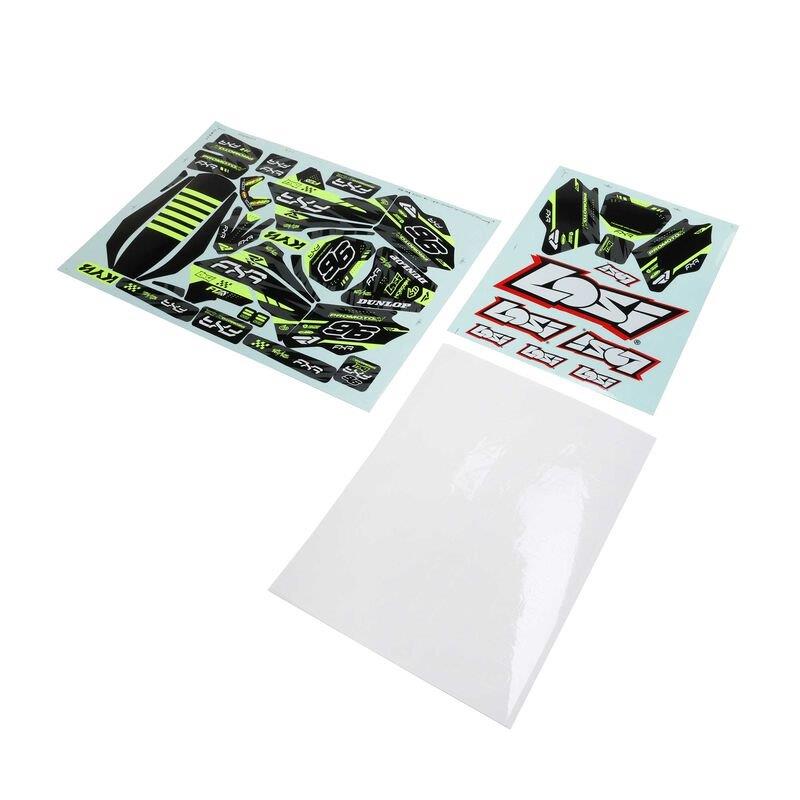 LOSI Supermoto FXR Graphics Wrap Kit: PM-SM/MX