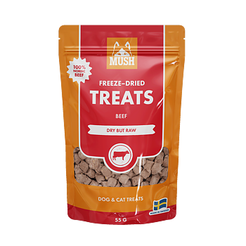 MUSH Freeze-dried Treats Nöt 55g