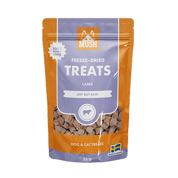 MUSH Freeze-dried Treats Lamm 55g