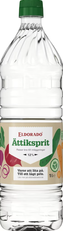 Ättika 12% 1 l, Eldorado