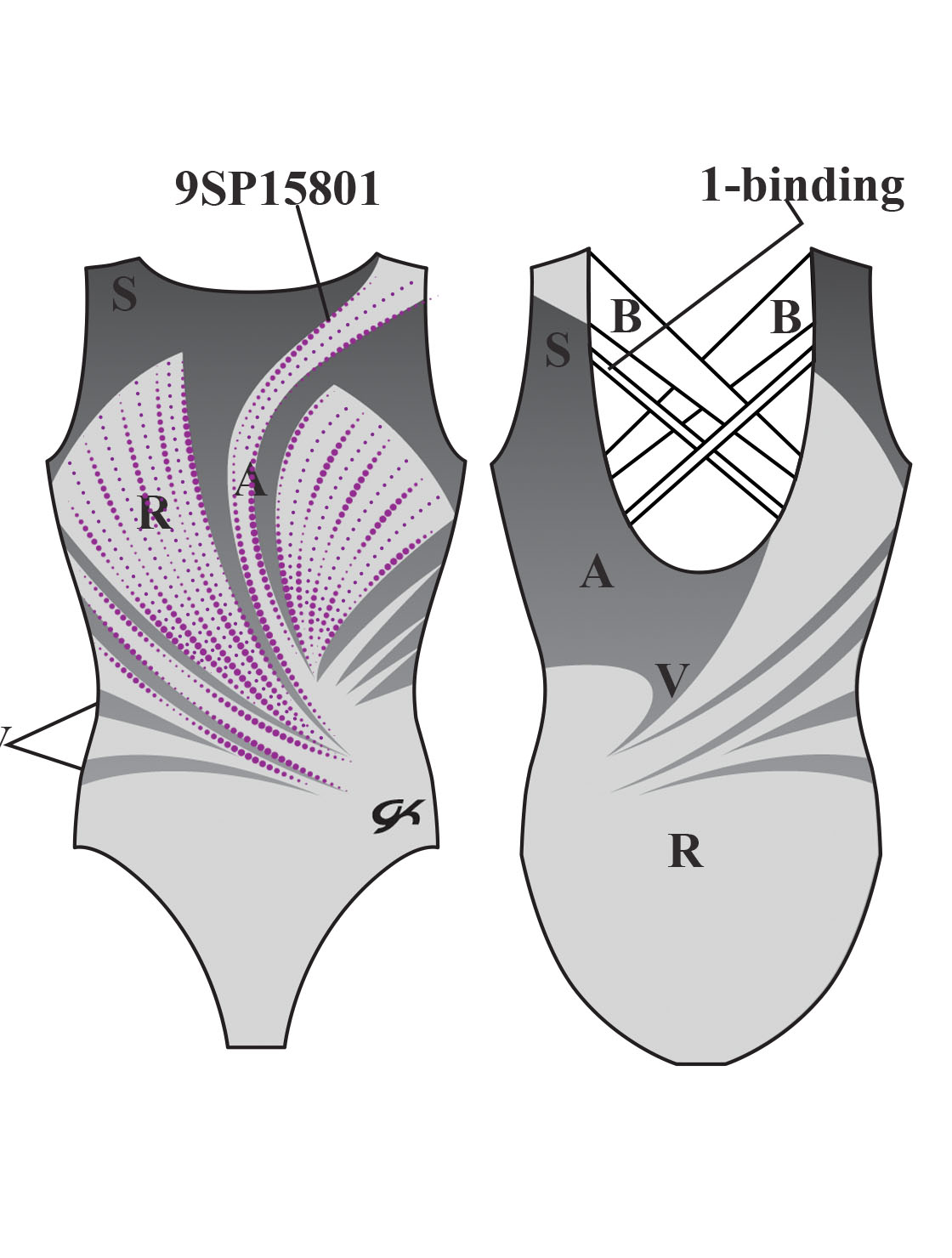 Illuminating Competition Leotard - 4