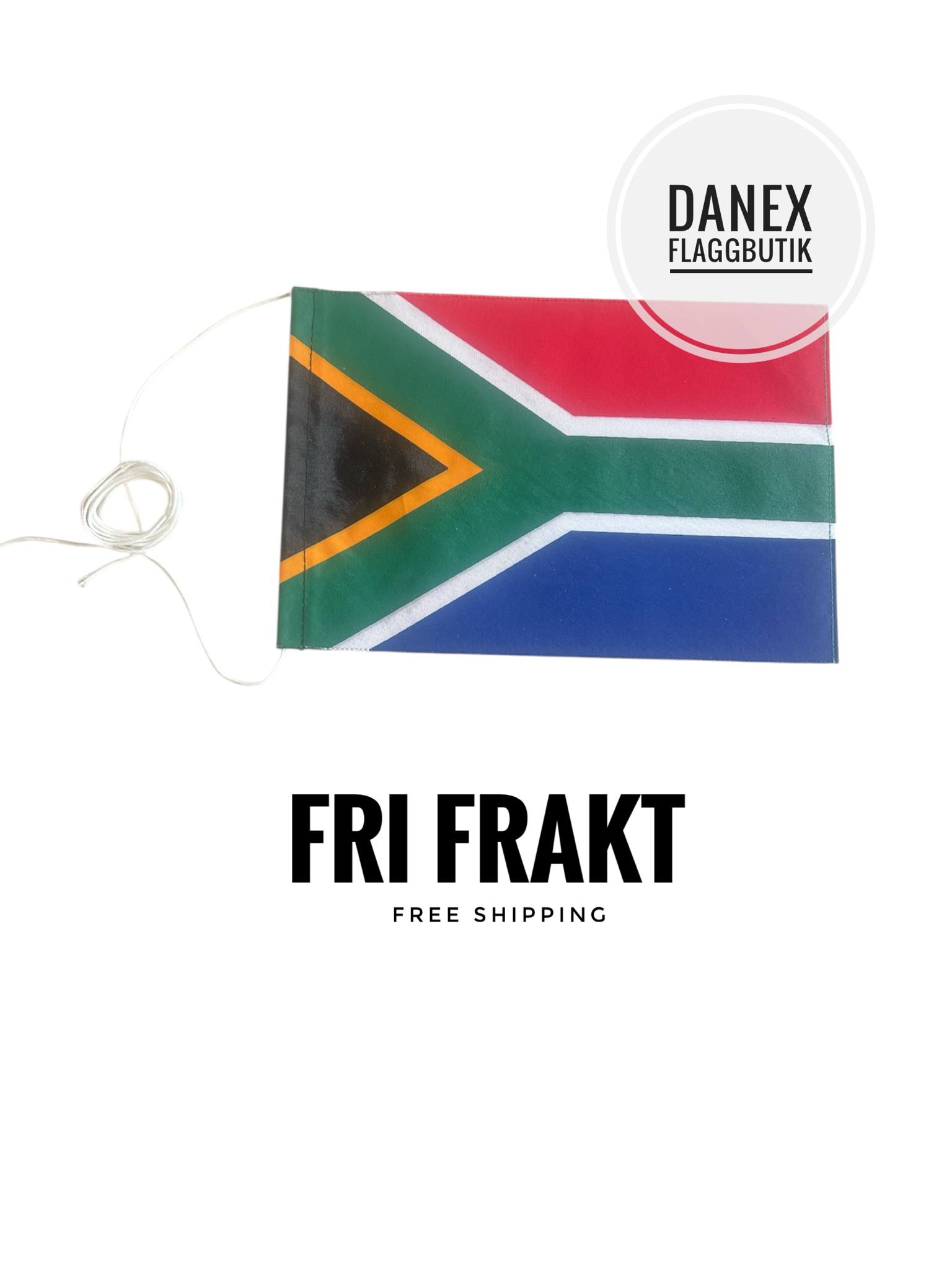 Bordsflagga REA - Sydafrika - 12x18 cm