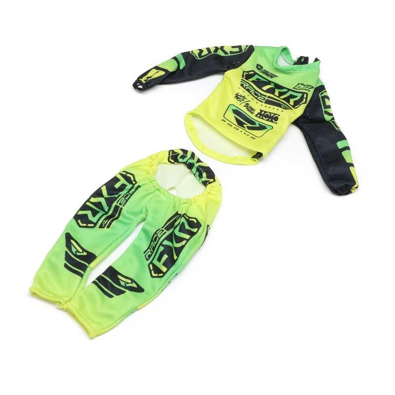 LOSI Rider Jersey Set FXR Yellow Podium Gladiator: PM-SM/MX