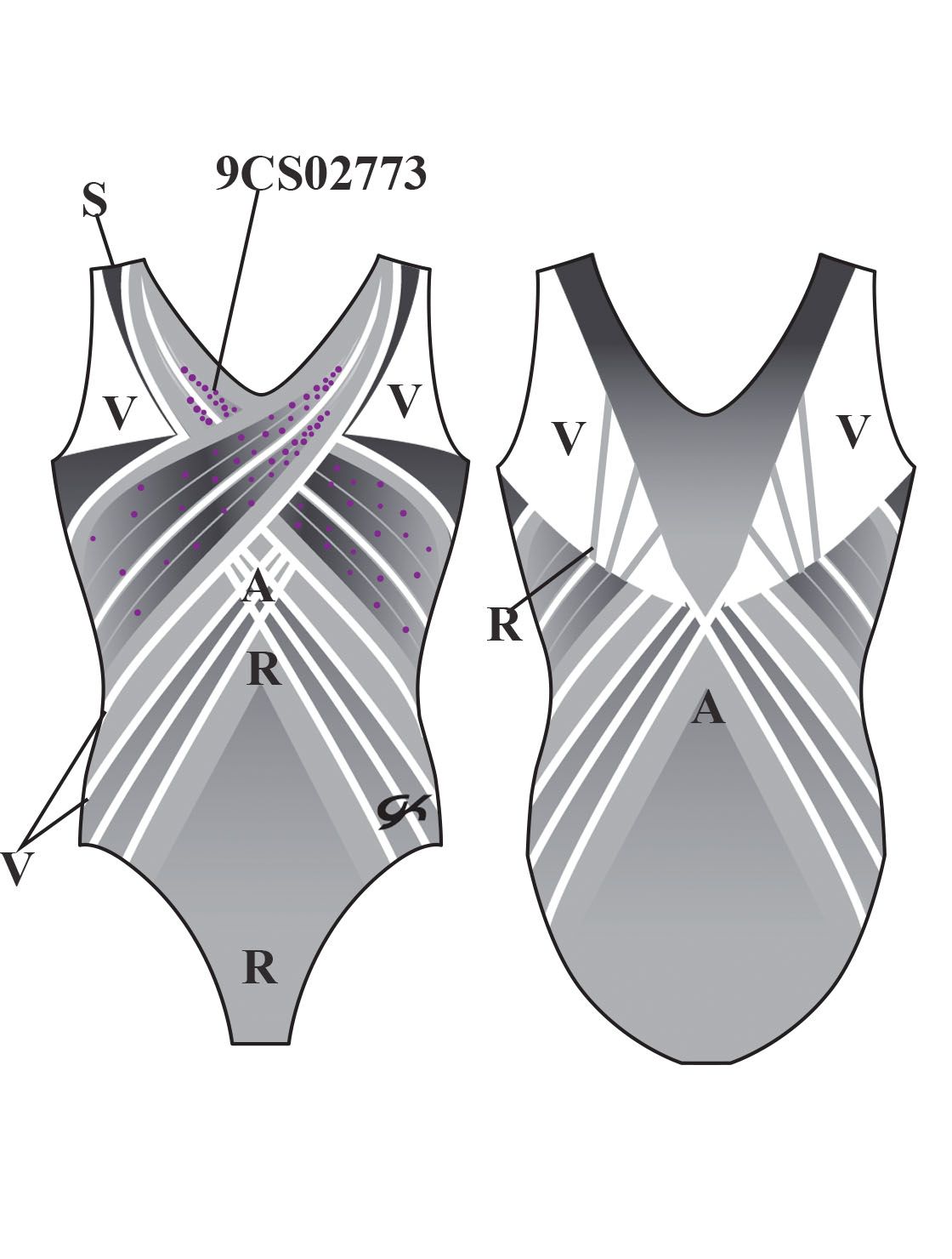 Distinguished Competition Leotard - 4