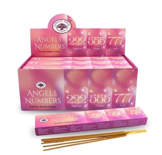 Green Tree Angels Numbers Incense 15 grams