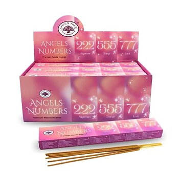 Green Tree Angels Numbers Incense 15 grams