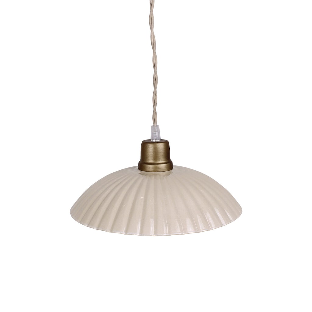 Ceiling lamp - Lamp - Enamel - Beige - Large - 4