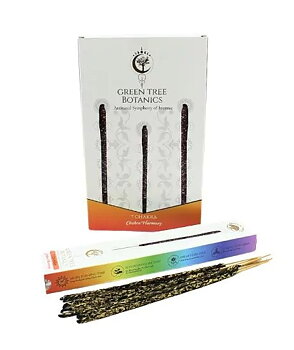 Green Tree Botanics Smudge Pinnar  , 7 Chakras