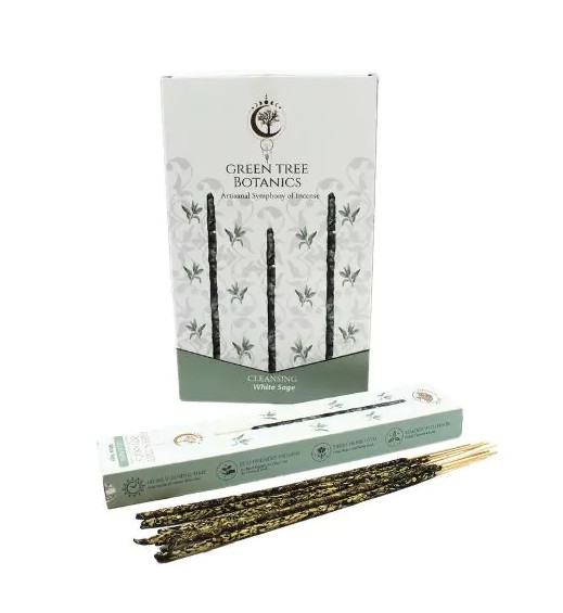 Green Tree Botanics Smudge Pinnar  , Cleansing 