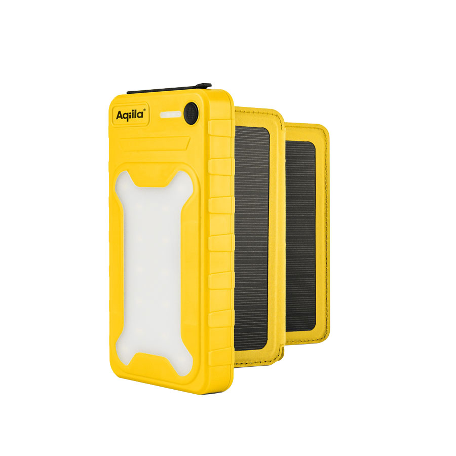 Aqiila Powerbird BS10 - Solcellsdriven powerbank med belysning - 4