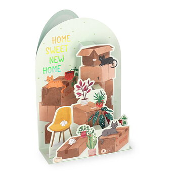 Popup Greeting card, New Home (BGPU0034)