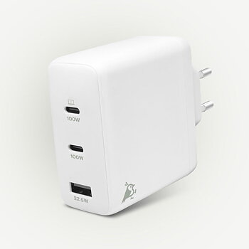 Aqiila Chargebird W4 Väggladdare GaN 120W