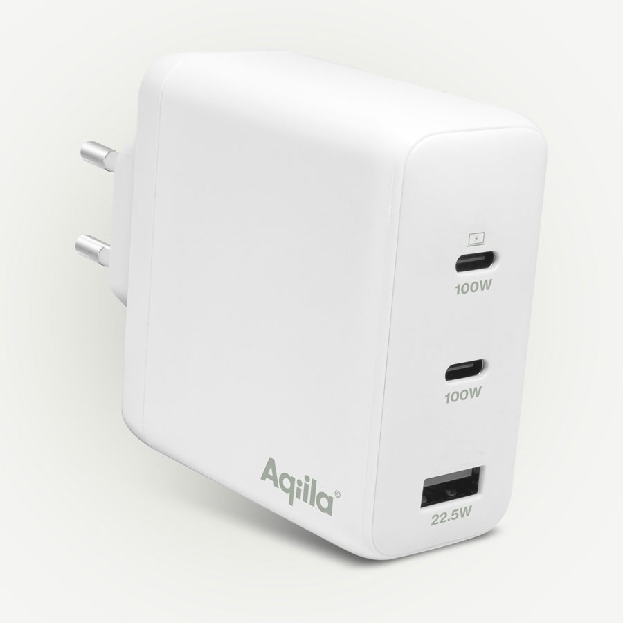Aqiila Chargebird W4 Väggladdare GaN 120W - 2