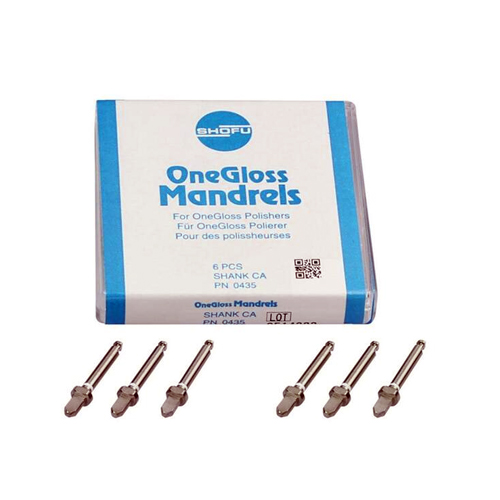 One Gloss Mandrel RA, 6st.