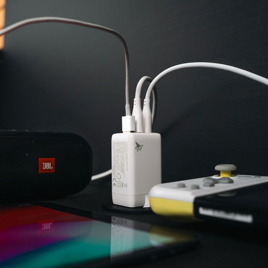 Aqiila Chargebird W3 Väggladdare GaN 65W - 3