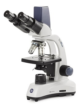 Mikrosko EcoBlue Digital 5MP, bino, akromatiskt, 40/100/400/600x, 1W LED