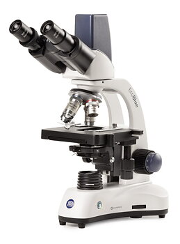 Mikroskop Euromex EcoBlue EC.1657 binokulärt, 40–600×, 5 MP kamera, X/Y-bord, NeoLED