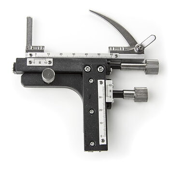 Euromex EC.9500 påmonterbart mekaniskt X/Y-bord för EcoBlue, rörelse 51 × 26 mm