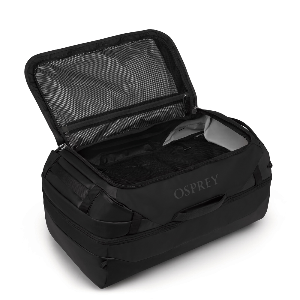 Hybrid väska/ryggsäck - OSPREY Transporter Squffel 70 Raven Black - 2