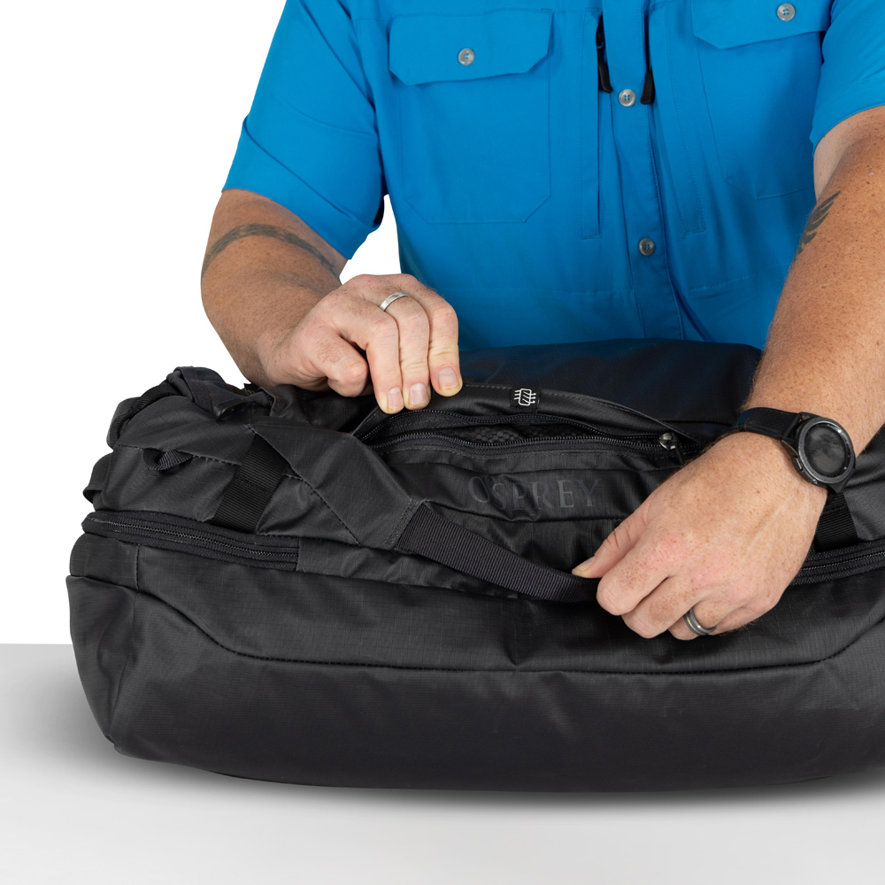 Hybrid väska/ryggsäck - OSPREY Transporter Squffel 44 Raven Black - 4